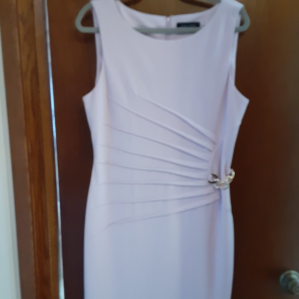 NWOT Ivanka Trump pale pink/purple dress